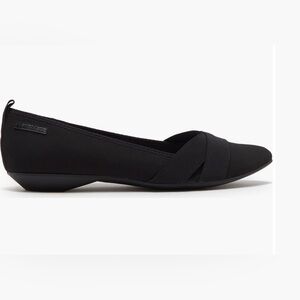 Anne Klein iflex black ballet shoes Sz 6